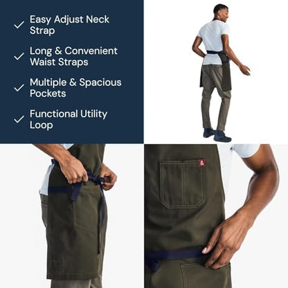 hedley & bennett Essential Chef Apron - Image 5