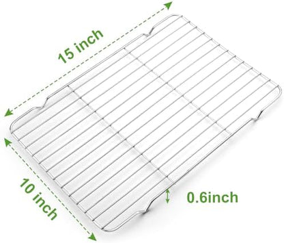 Decymis Cooling Rack and Baking Rack, Stainless Steel - Image 2