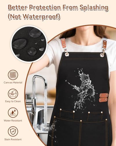 Teskyer Canvas Kitchen Apron - Image 4