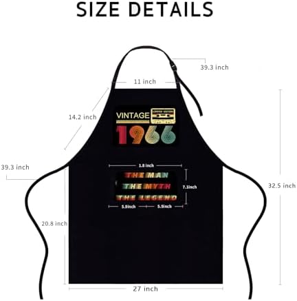 Funny Aprons for Men Birthday Gifts for Men Dad Grilling BBQ - Image 5