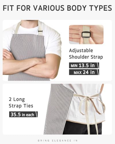 Syntus Chef Apron for Men Women - Image 4