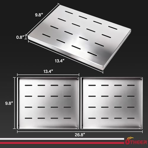 Utheer 28 Inch Warming Rack for Blackstone Griddle Accessories - Image 3