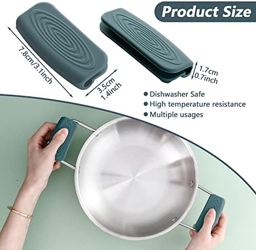 2Pcs Silicone Pot Handle Covers - Image 2