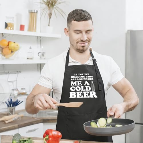 Funny Apron for Men Women, Humorous Kitchen Apron- Grilling Cooking BBQ - Image 5