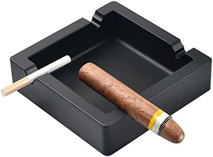 Cigar Ashtray Big Ashtrays for Cigarettes Outdoors Patio Large 4 Dual-use Rest - Image 4