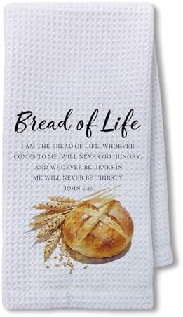 Christian Baking Kitchen Hand Towels 16x24 Inch, Bread Baker Gifts, Baking by Unknown