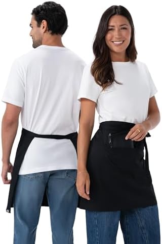 Chef Works Unisex Half Bistro Server Apron - Image 2