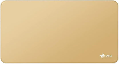 FLASLD Fire Resistant Rugs for Fireplace, Grill and Stove, 24 X 42 inches Under The Grill Protective Deck and Patio Mat, Easy to Clean and Reusable Fire Pit Mat, Khaki