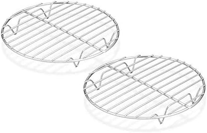 TeamFar Round Cooling Rack Set of 2, 7½ Inch by TeamFar