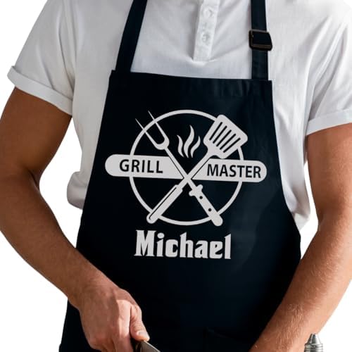 7th Hill Custom Aprons for Men, Grilling Gifts for Men, Fathers Day, Dad Gifts by Unknown