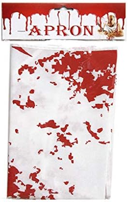 Halloween Bloody Apron, Printed Scary Blood Splattered Murder Halloween Theme - Image 5
