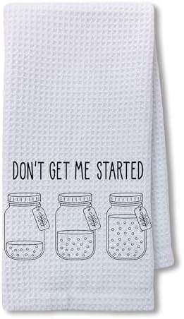 Funny Sourdough Kitchen Hand Towels 16x24 Inch, Sourdough Bread Bakers Gifts by Unknown
