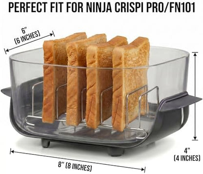 2Pcs Stainless Steel Toast Rack - Image 5