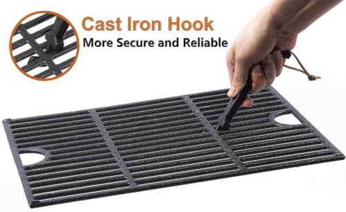 Cast Iron Barbecue Universal Grill Grid Lifter - Image 7