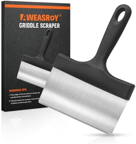 AWEASROY Heavy Duty Griddle Scraper by AWEASROY
