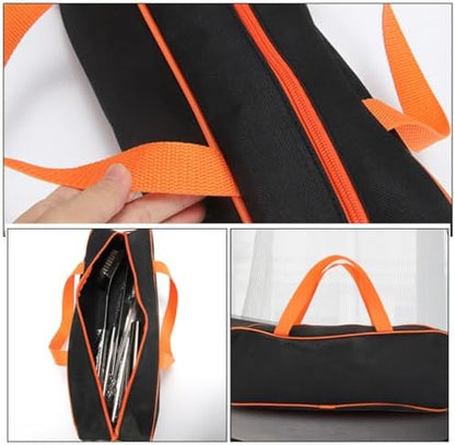 Portable Barbecue Accessories Bag, Large Capacity Oxford Cloth Tool Pouch - Image 3