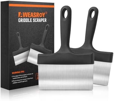 AWEASROY Heavy Duty Griddle Scraper by AWEASROY