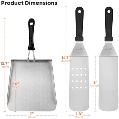 Stanbroil 3-Piece Griddle Tool Set - Image 2