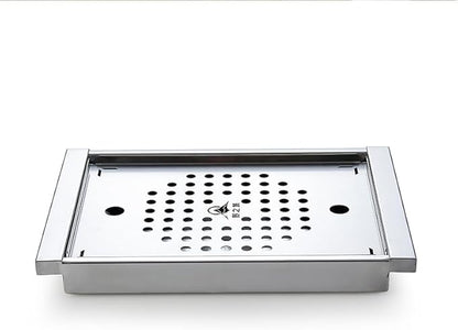 Wild Journey IGT 304 Stainless Steel Folding Table Portable Outdoor Vacation Party Camping Picnic BBQ Tools Tea Cooker Set (IGT Tea Tray)