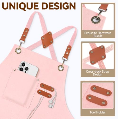 NLUS Chef Aprons for Men Women - Image 4