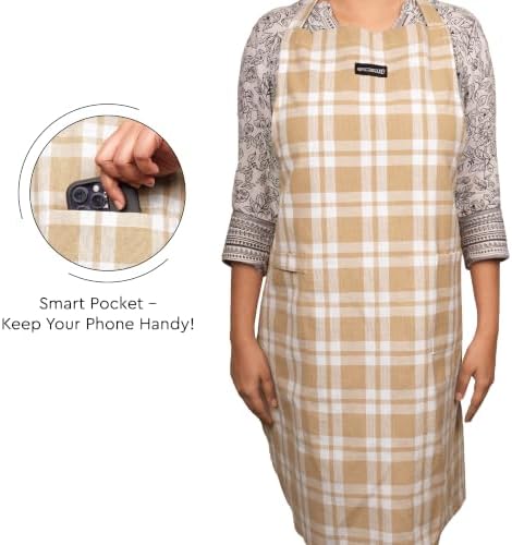 Encasa XO Cotton Kitchen Aprons - Image 5