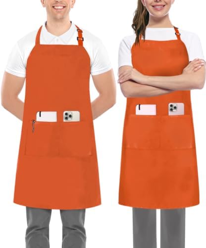 Utopia Kitchen Bib Aprons 2 Pack Adjustable by UTOPIAKITCHEN