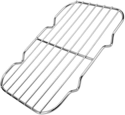 Small Roasting Rack 5.3 x 8.46 Inch Stainless Steel Wire Rack Wire Cooking by UPIQNG