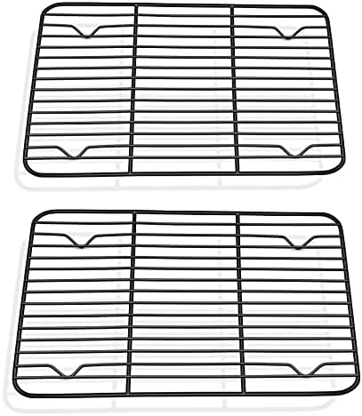 P&P CHEF 9.7" x 7.3" Cooling Baking Wire Racks Pack of 2 by PPCHEF