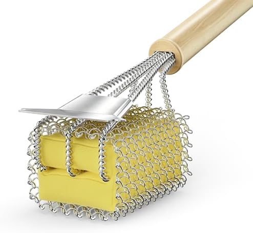 HOUSE AGAIN Bristle-Free Grill Brush by HOUSEAGAIN