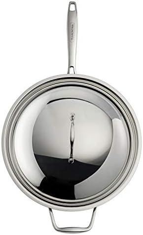 Tramontina Signature Tri-Ply Clad Stainless Steel 12.5-Inch Wok - Image 3