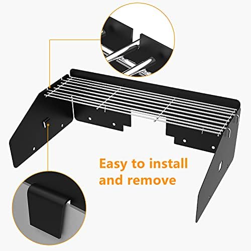 Griddle Wind Guard & Warming Rack Set - Image 2