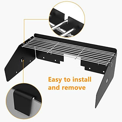Griddle Wind Guard & Warming Rack Set - Image 2
