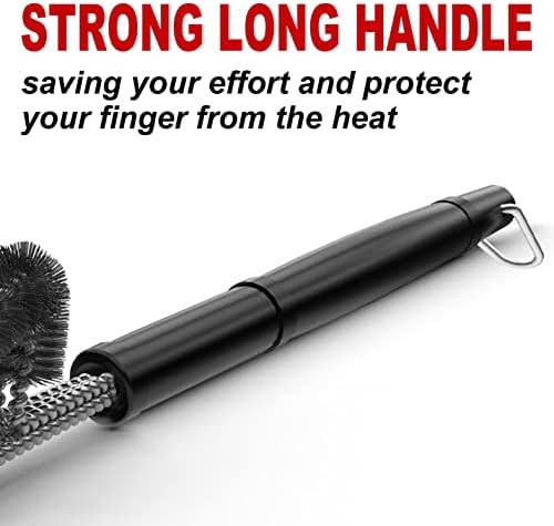 Grill Brush and Scraper Wire Safe Cleaning Head - Image 5