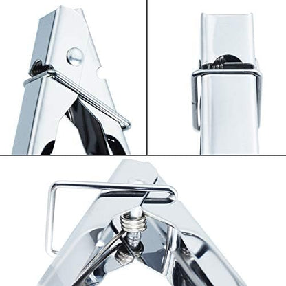 HINMAY Stainless Steel Serving Tongs Metal Cooking Tongs - Image 2