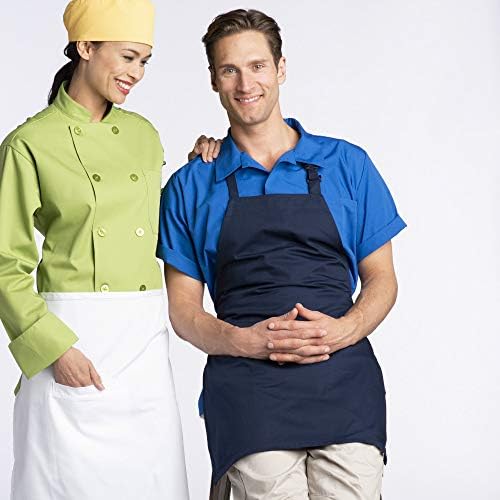Uncommon Threads Unisex Adjustable No Pocket Restaurant Bib Apron - Image 2