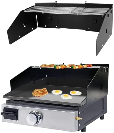 Wind Guard & Griddle Warming Rack by Petrirufun