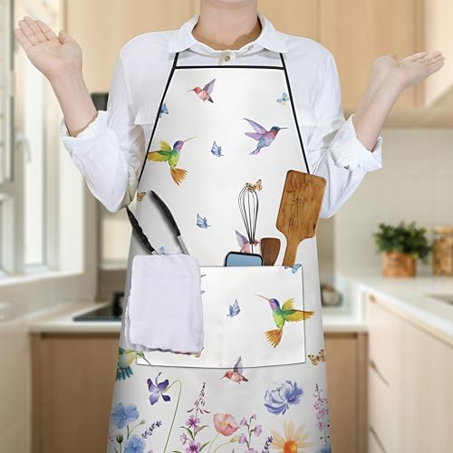 Hummingbird Kitchen Aprons - Image 4
