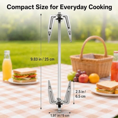 Stainless Steel Air Fryer Fork and Grill Fork - Image 4