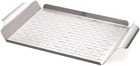 Weber® Grill Pan, Stainless Steel by Unknown
