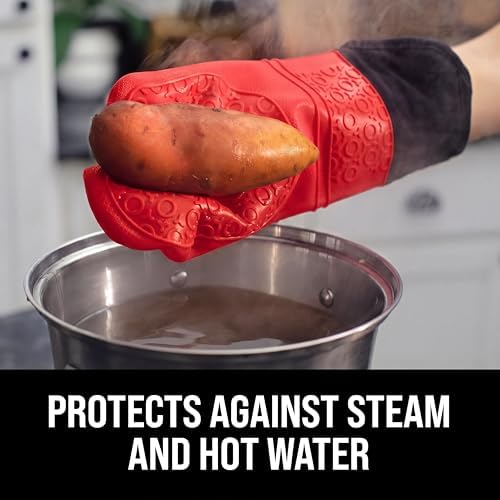 BPA-Free Soft Silicone Oven Mitts - Image 5