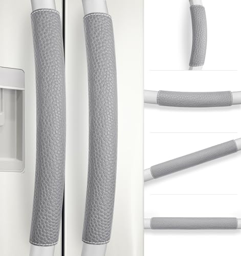 Refrigerator Door Handle Covers, Adjustable Appliance Handle Covers, Keep Your by Rikzor