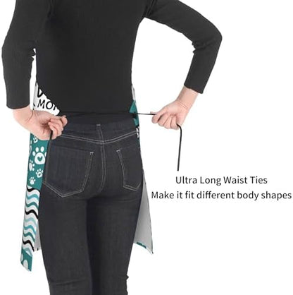 Art Apron with Pocket for Women Men - Image 5