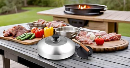 5.7inch Heavy Duty cast Iron Smash Burger Press Grill Press Burger Smasher - Image 3