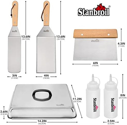 Stanbroil BBQ Griddle Accessories Set of 6 - Image 2