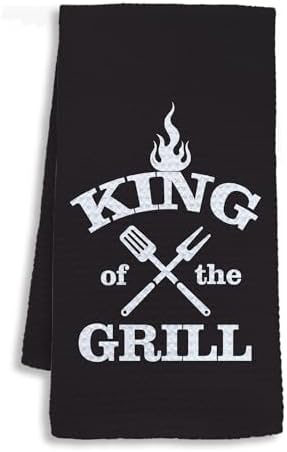Funny Personalized Towels for Kitchen, Grill Grilling Gifts for Men, BBarbecue by Unknown