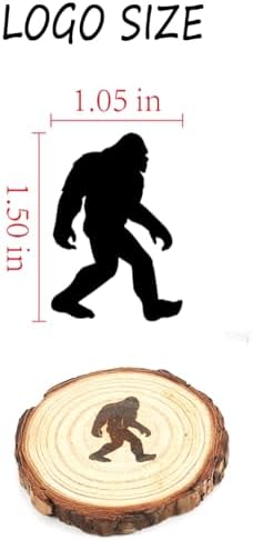 AIMOADO 1.5" Sasquatch Branding Iron, - Image 2