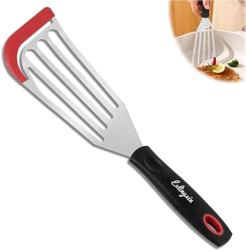 LX Fish Spatula Heat Resistant SiliconeTurner Spatula by LXLingxin