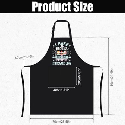 Funny Aprons for Men, Professional Kitchen Cooking Aprons - Image 2