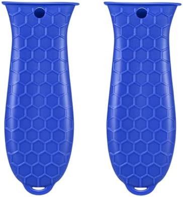 2 Pcs Cast Iron Handle Cover, Silicone Hot Handle Holder by WhistenFla