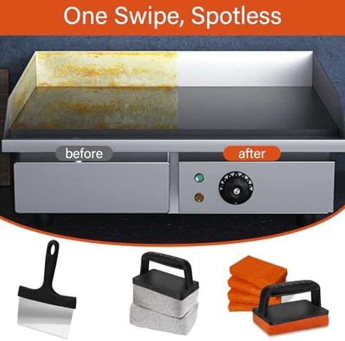 10 Pieces Griddle Cleaning Kit for Blackstone Flat Top Grill - Image 2